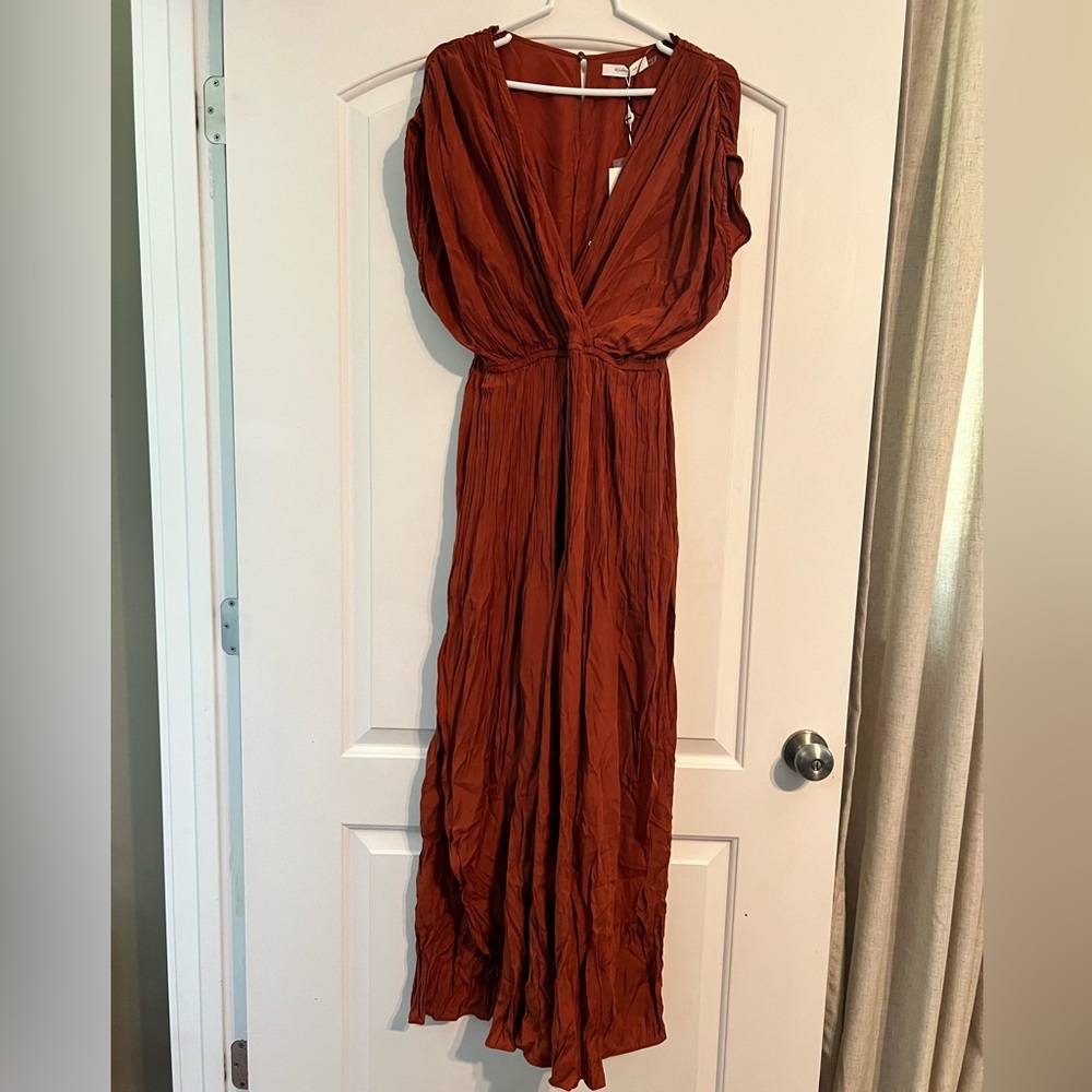 Burnt Orange Jumpsuit